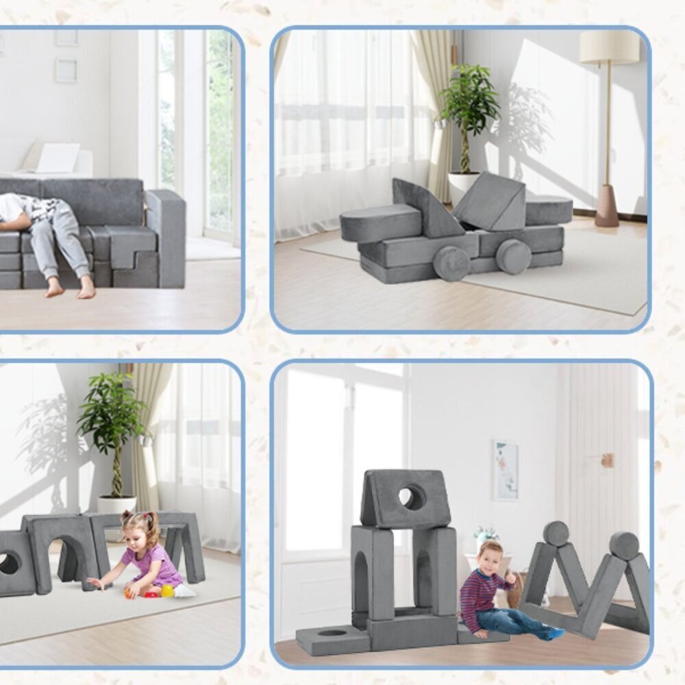 22Pcs Modular Play Couch - Picture 11 of 12